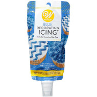 ICING POUCH BLUE 8 OZ WITH TIP