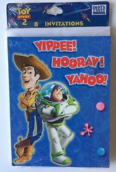INVITATIONS TOY STORY2 8 CT
