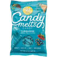 CANDY MELTS TURQUOISE 12 OZ.