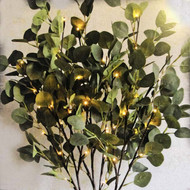 LIGHTED BRANCHES EUCALYPTUS  40"