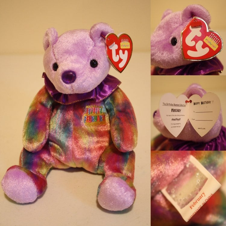 February sales beanie baby