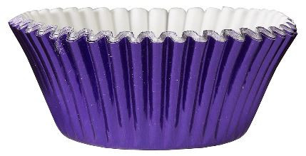 24 x Purple Baking Cups