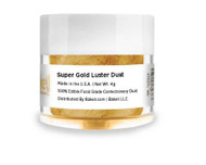 LUSTER DUST GLITTER SUPER GOLD 4 GRAMS