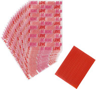 PARTY TREAT BAGS MINI LOVE 20 CT