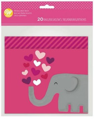 BAGS RESEALABLE ELEPHANT 20 CT