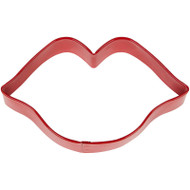COOKIE CUTTER LIPS RED 4.125 IN.