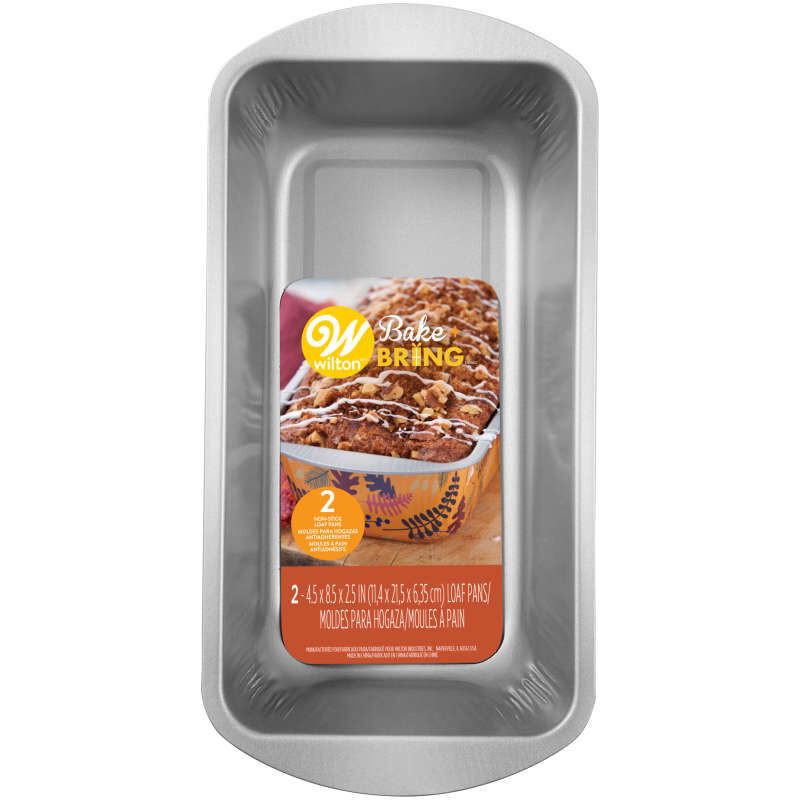 LOAF PAN CDU SET 8x4 2 PC FALL - Cake Supplies for Less