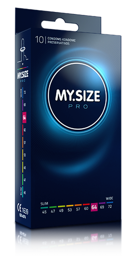 MY.SIZE PRO 64 mm condom (10 pack)