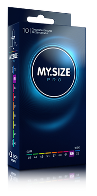 MY.SIZE PRO 69 mm condom (10 pack)