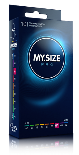 MY.SIZE PRO 64 mm condom (10 pack)