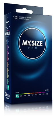 MY.SIZE PRO 45 mm condom (10 pack)