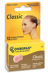 OHROPAX Classic - Wax Earplugs For Sleeping