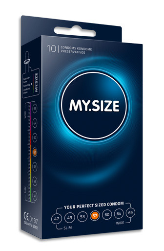MY.SIZE 57 mm condom (10 pack)