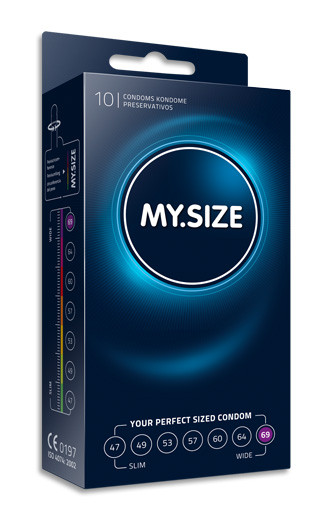 MY.SIZE 69 mm condom (10 pack)