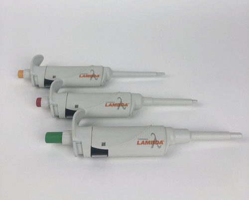 Corning Lambda Set of 3 Pipette's (10-100uL, 20-200uL, 100-1000uL)
