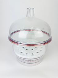 Nalgene Classic 5311-0250 Desiccator with 5312-0230 Ceramic Metal Desiccator Plate