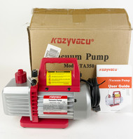 Kozyvocu Model TA350 1 Stage Vacuum Pump (New-Open Box)