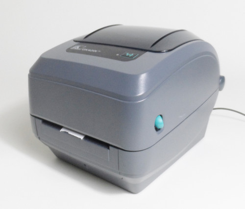 Used Zebra GK420t Thermal Label Printer