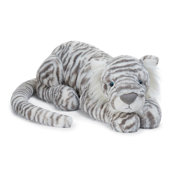 jellycat sacha snow tiger