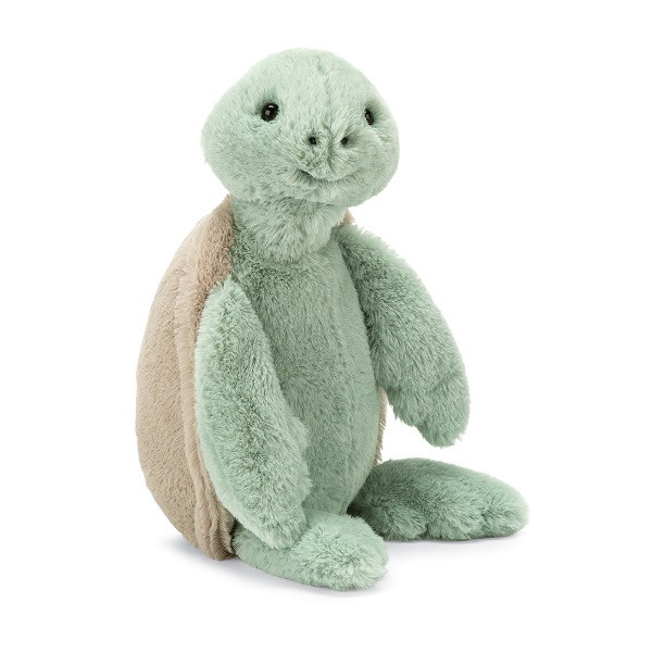 Jellycat Bashful Turtle stuffed anuimal buy at Cow & Lizard