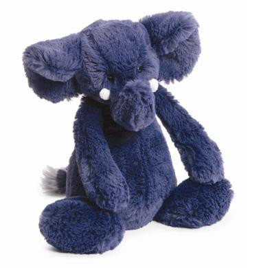 jellycat blue elephant soother