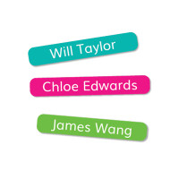 Tiny Stick On Labels are a stylish pencil label - ideal for when ever you need a neat little label!