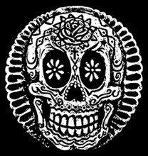 Dia de los Muertos Skull T-Shirt