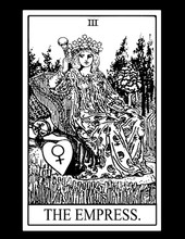 Empress Tarot Card T-Shirt