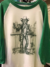 Creature from the Black Saloon Raglan