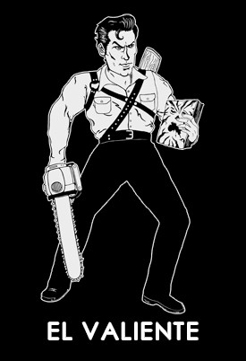 photo El Valiente Loteria Hd loteria de horror el valiente t shirt