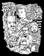 Many Faces of Daniel Emery Taylor T-Shirt