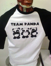 Team Panda Raglan
