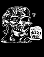 Beer Zombie by Ed Quillin