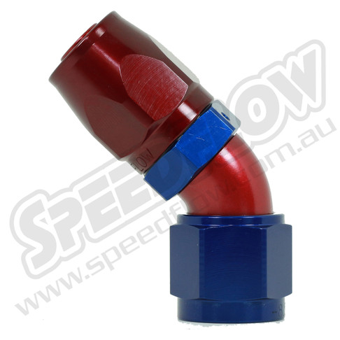 Speedflow 45 Degree Hose Ends - 104-06 to 104-12