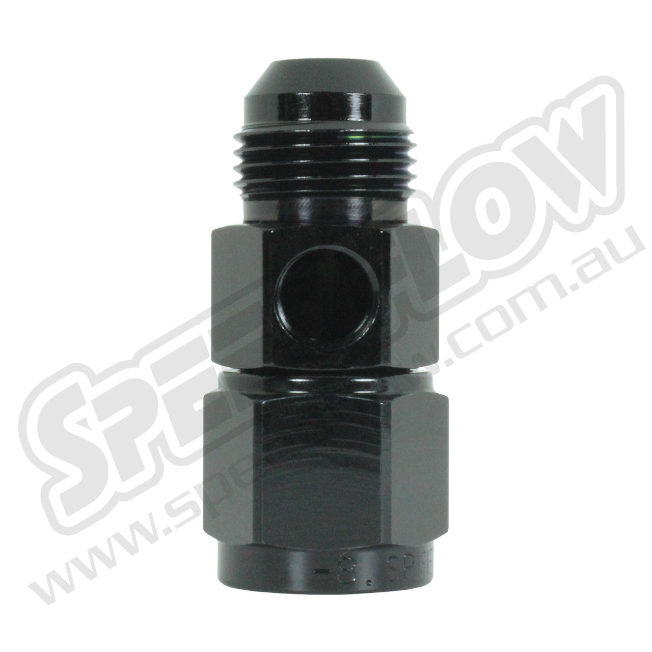 Female to Male with 1/8NPT Port From: - Speedflow Products Pty Ltd