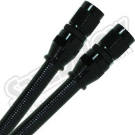 200 Series Teflon Braided Hose with Black PVC Cover From: