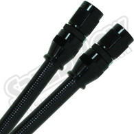 Clearance Hose - 200 Series Teflon Braided Hose with Black PVC Cover From: