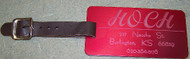 Engraved Luggage Tag