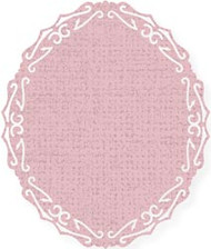 Rock n' Scroll Oval Border Punch