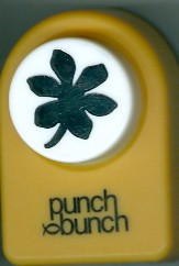 Palmate Leaf Medium Punch