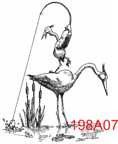 Fishing Cranes - 198A07