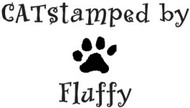 Catstamped Custom Rubber Stamp