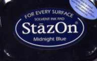 Midnight Blue StazOn Ink Pad
