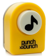 Music Note Small Punch