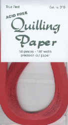 Red Quilling Paper
