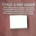 Chalk A-Way Eraser