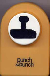 Rubber Stamp Large Punch