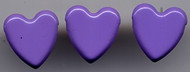 Lavender Heart Large Brads