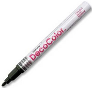 Black DecoColor Paint Marker