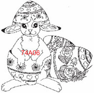 Bunny in Egg - 74A06